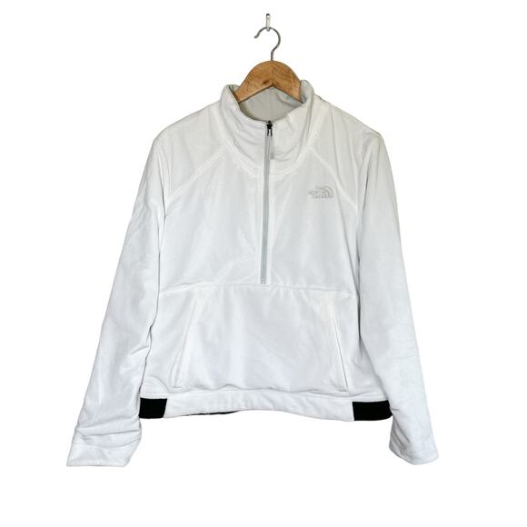 The North Face NEW Shelbe Raschel Reversible Pullover Jacket in Grey White XL - Picture 4 of 12